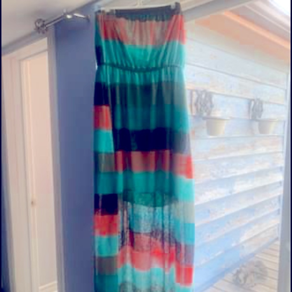 Sexy Strapless Summer Dress